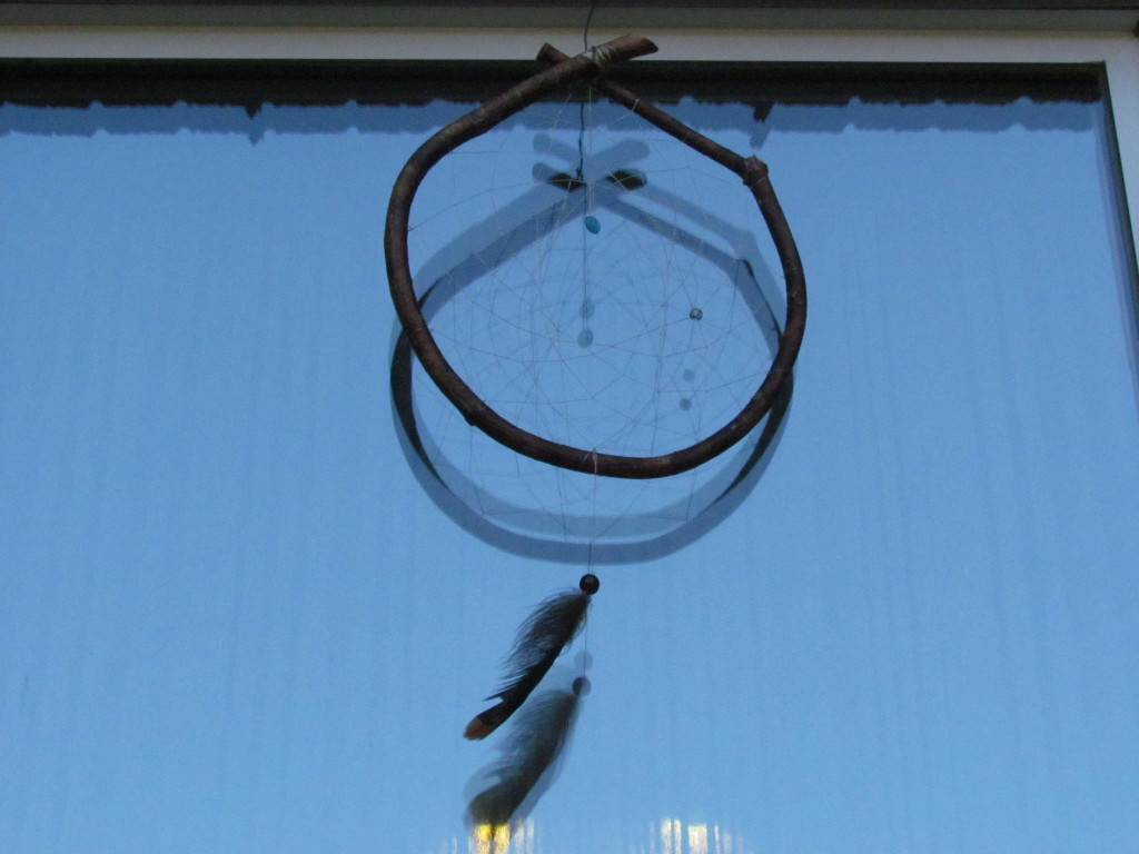 dream catcher with feather